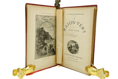 Jules Verne - Le Rayon Vert - 1890, Antiek en Kunst, Antiek | Boeken en Bijbels