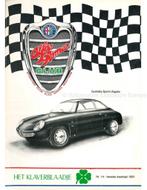1981 ALFA ROMEO CLUB HET KLAVERBLAADJE 14 NEDERLANDS, Nieuw, Alfa Romeo, Author