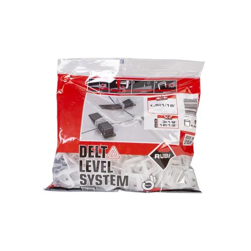 Rubi Delta Levelling Systeem - Clip 1,5mm h= 3-12mm - 100st, Doe-het-zelf en Verbouw, Tegels, Ophalen of Verzenden