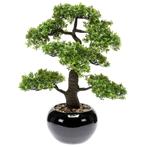 Emerald Kunstplant mini bonsai ficus groen 47 cm 420006, Nieuw, Verzenden