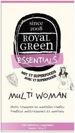ROYAL GREEN ESSENTIALS MULTI WOMAN TABLETTEN POT 120 STUKS, Verzenden, Nieuw