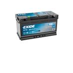 Exide EFB accu | EL1000 | 12V 100Ah, Auto-onderdelen, Accu's en Toebehoren, Ophalen of Verzenden, Nieuw