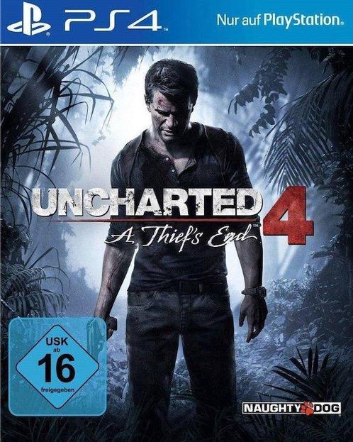 Uncharted 4 A Thiefs End (PS4 Games) (Playstation 4), Spelcomputers en Games, Games | Sony PlayStation 4, Zo goed als nieuw, Ophalen of Verzenden