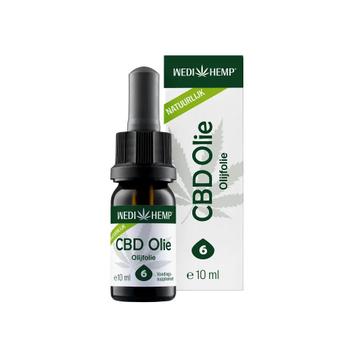 Wedihemp CBD olie full spectrum 6% 10 ml 600 mg CBD beschikbaar voor biedingen