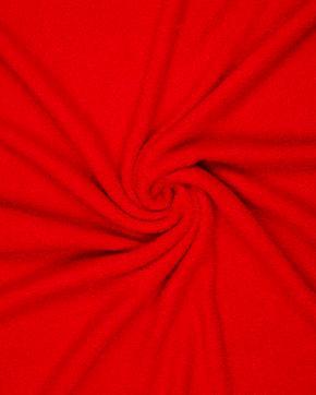 Teddy Bouclé Polyester Rood, Hobby en Vrije tijd, Stoffen en Lappen, Rood, Nieuw