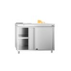 GGM Gastro | RVS werkkast PREMIUM - 1000x700mm - |, Verzenden, Nieuw in verpakking, Meubilair