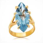 Ring - 18 karaat Geel goud - 0.00ct. tw. Synthetische, Nieuw