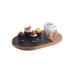 GGM Gastro | (6 stuks) Serveerplank - FUSIONA - 2 delige set, Verzenden