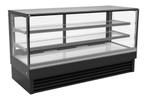 Combisteel Koelvitrine Zwart | +2°/+8° | 436l | 2 Niveaus |, Ophalen of Verzenden, Nieuw