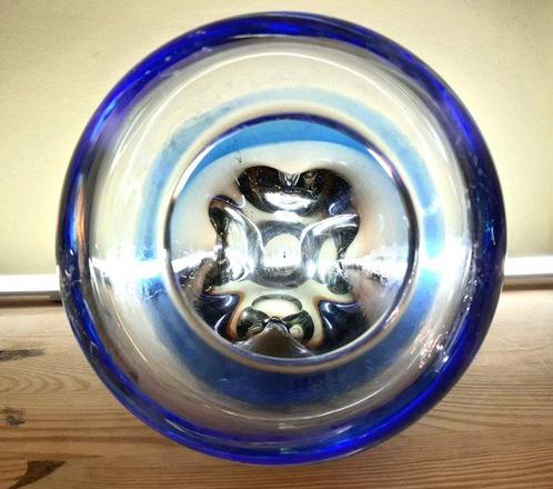 Vladimir Mika - Vaas - Glas - Regenboog, Antiek en Kunst, Antiek | Glas en Kristal