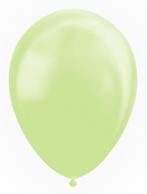 Groene Ballonnen Pastel Macaron 30cm 50st, Verzenden, Nieuw