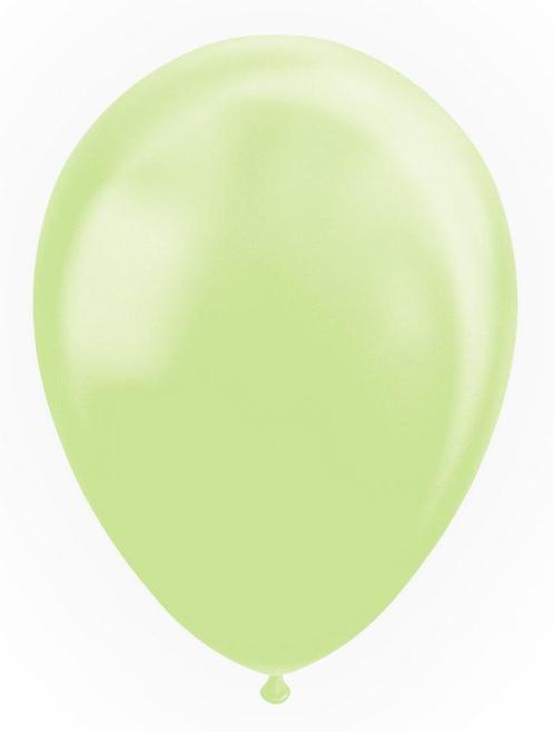 Groene Ballonnen Pastel Macaron 30cm 50st, Hobby en Vrije tijd, Feestartikelen, Nieuw, Verzenden
