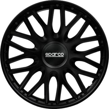 Sparco Wieldoppen Roma 15-inch - Zwart - Set van 4 stuks beschikbaar voor biedingen