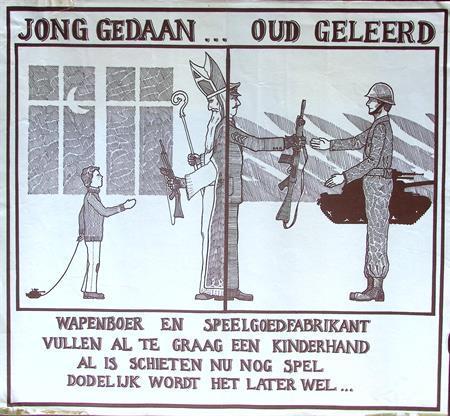 Van speelgoed geweer tot mitrailleur (lijst optie, Posters), Verzamelen, Posters, Nieuw, Overige onderwerpen, Met lijst, Verzenden