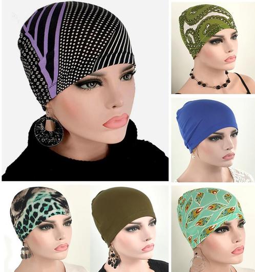 Chemo basismuts slaapmuts effen en diverse printjes, Kleding | Dames, Mutsen, Sjaals en Handschoenen, Muts, Nieuw, Ophalen of Verzenden