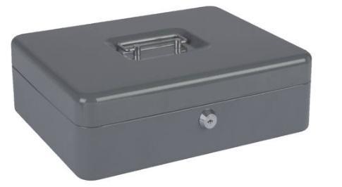 BRASQ Geldkist 300x240x90 mm Grijs MB300, Zakelijke goederen, Partijgoederen en Retail | Verpakking en Verzending