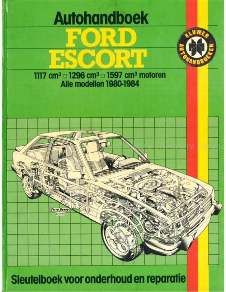 1980 - 1984 FORD ESCORT VRAAGBAAK NEDERLANDS, Auto diversen, Handleidingen en Instructieboekjes
