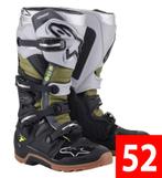 Alpinestars Tech 7 Enduro Crosslaarzen Zwart / Zilver / Mili, Motoren, Nieuw