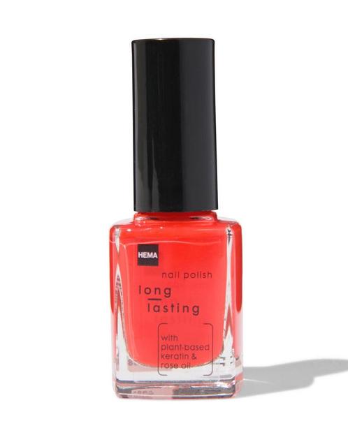 HEMA Long lasting nagellak 206 royal orange, Sieraden, Tassen en Uiterlijk, Uiterlijk | Cosmetica en Make-up, Nieuw, Verzenden