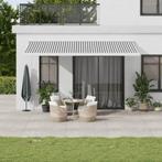 vidaXL Luifel uittrekbaar 5x3 m stof en aluminium antraciet, Tuin en Terras, Verzenden, Nieuw
