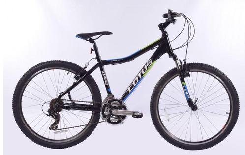 LOTUS ALPINE MTB 26 INCH BOYS H 35 21 SPEED BLACK VB, Sport en Fitness, Overige Sport en Fitness, Nieuw, Verzenden