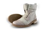 Mustang Veterboots in maat 39 Wit | 10% extra korting, Verzenden, Wit, Overige typen, Zo goed als nieuw