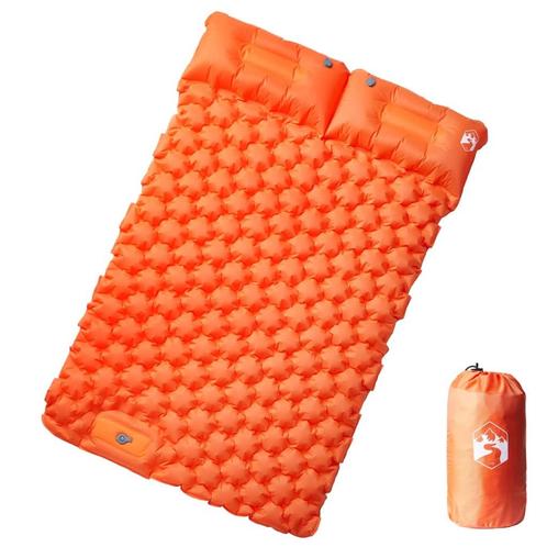 vidaXL Kampeermatras met kussens zelfopblazend 2-persoons, Caravans en Kamperen, Slaapzakken, Nieuw, Verzenden