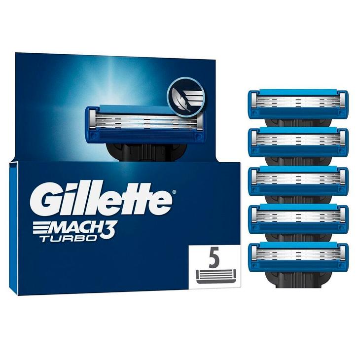 Gillette Mach3 Turbo Scheermesjes, Witgoed en Apparatuur, Persoonlijke-verzorgingsapparatuur, Nieuw, Verzenden