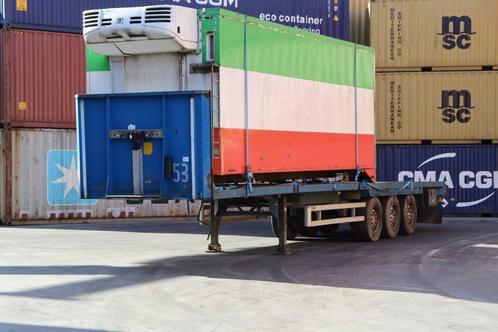 Veiling: Platte Oplegger LAG O-3-39 LS2 2007, Auto's, Vrachtwagens, BTW verrekenbaar, Overige brandstoffen, Overige kleuren, Aanhangers en Opleggers