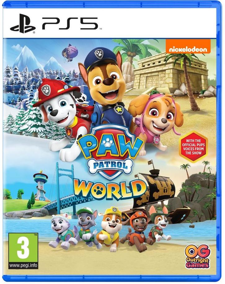 Paw Patrol World (PlayStation 5), Spelcomputers en Games, Games | Sony PlayStation 4, Gebruikt, Verzenden