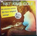 LP gebruikt - Nat King Cole - His Greatest Success 32 Liv..., Verzenden, Zo goed als nieuw