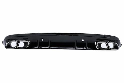Diffuser Mercedes C-Klasse W205 14-20 Chroom AMG Look, Auto-onderdelen, Carrosserie en Plaatwerk, Ophalen of Verzenden