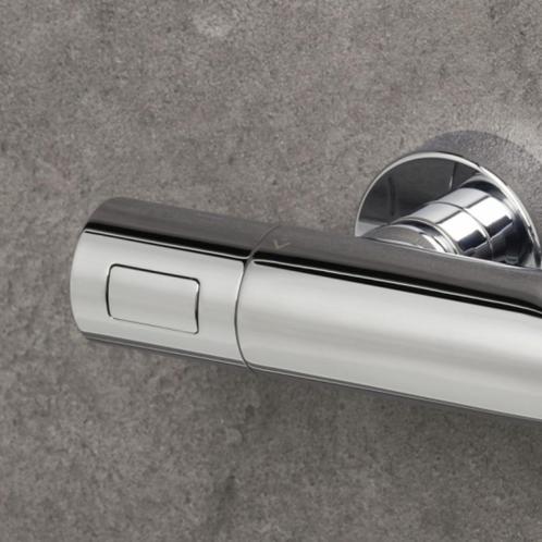 Opbouw Douchekraan Aquasplash Thermostaat Rond 29,3 cm, Doe-het-zelf en Verbouw, Sanitair, Ophalen of Verzenden
