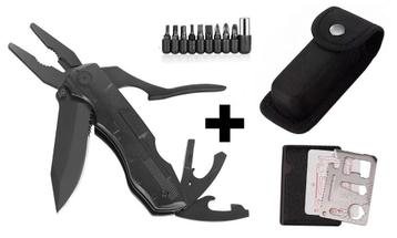 PLAY IT Zakmes Multitool 14 in 1 Incl. Draagetui +Multikaart beschikbaar voor biedingen