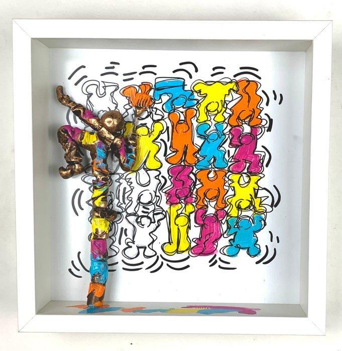 Bernard Saint-Maxent - Colors family, Antiek en Kunst, Kunst | Schilderijen | Modern