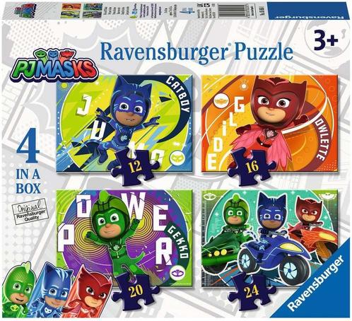 PJ Masks - 4 in 1 Puzzel | Ravensburger - Puzzels, Kinderen en Baby's, Speelgoed | Kinderpuzzels, Nieuw, Verzenden