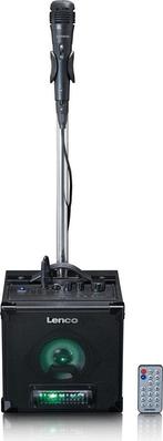 LENCO BTC-070BK - Bluetooth® 5.0 Luidspreker met LED verlich, Cd's en Dvd's, Verzenden, Nieuw in verpakking