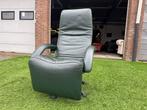 Jori Yoga JR-3390 design relax fauteuil stoel groen leer, Huis en Inrichting, Nieuw, Leer, Design