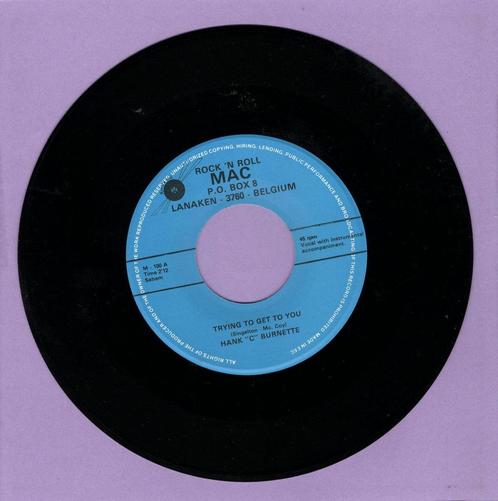 Hank C Burnette – Trying To Get To You / Let Me Play ..., Cd's en Dvd's, Vinyl Singles, Verzenden