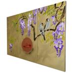 Ksavera - Japanese wisteria J225 - gold painting XXL -