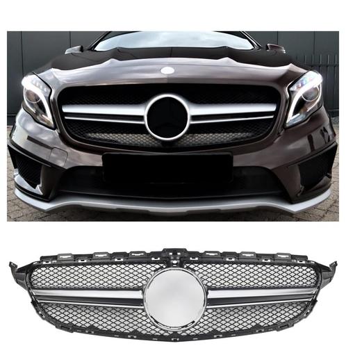 Sport Grille Zilver voor Mercedes X156 GLA-Klasse (pre-facel, Auto-onderdelen, Carrosserie en Plaatwerk, Nieuw, Ophalen of Verzenden