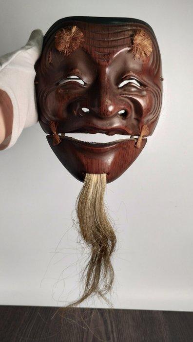 Noh masker - Hout - Okina oma (Zonder minimumprijs), Antiek en Kunst, Antiek | Overige Antiek
