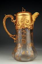 Victor Saglier - Karaf - Verguld, Antiek en Kunst, Antiek | Meubels | Stoelen en Banken