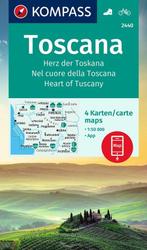 9783991215783 KOMPASS WK-Set Wandelkaart 2440 Toscana, He..., Verzenden, Nieuw