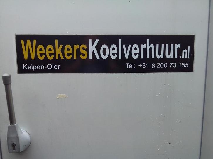 Verhuur: Mobiele Koelcel / Vriescel - fluister stil - 10m³, Witgoed en Apparatuur, Koelkasten en IJskasten, Zo goed als nieuw