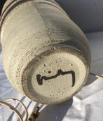 Lucien Brisdoux - Lamp - witte keramiek - tafellamp -