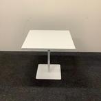 Twinform vierkante tafel, 80x80 cm, wit, Gebruikt, Ophalen of Verzenden, Bureau
