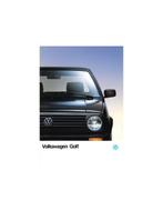 1990 VOLKSWAGEN GOLF BROCHURE NEDERLANDS, Nieuw, Volkswagen, Author