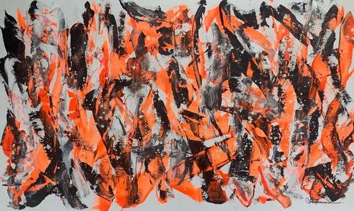 Anastasiya Tumanova - AnAbstract V.341-XXL, Antiek en Kunst, Kunst | Schilderijen | Modern