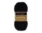 Scheepjes softfun - 2408 Black - Haakgaren / Breigaren, Ophalen of Verzenden, Nieuw, Breien of Haken, Wol of Garen